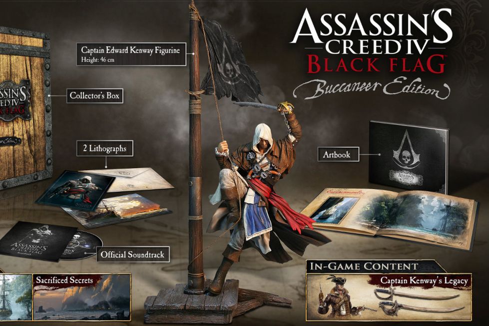 Nowy zwiastun Assassin's Creed IV: Black Flag — Buccaneer Edition Unboxing