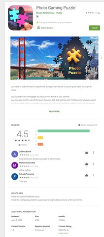 Fałszywa aplikacja w Google Play