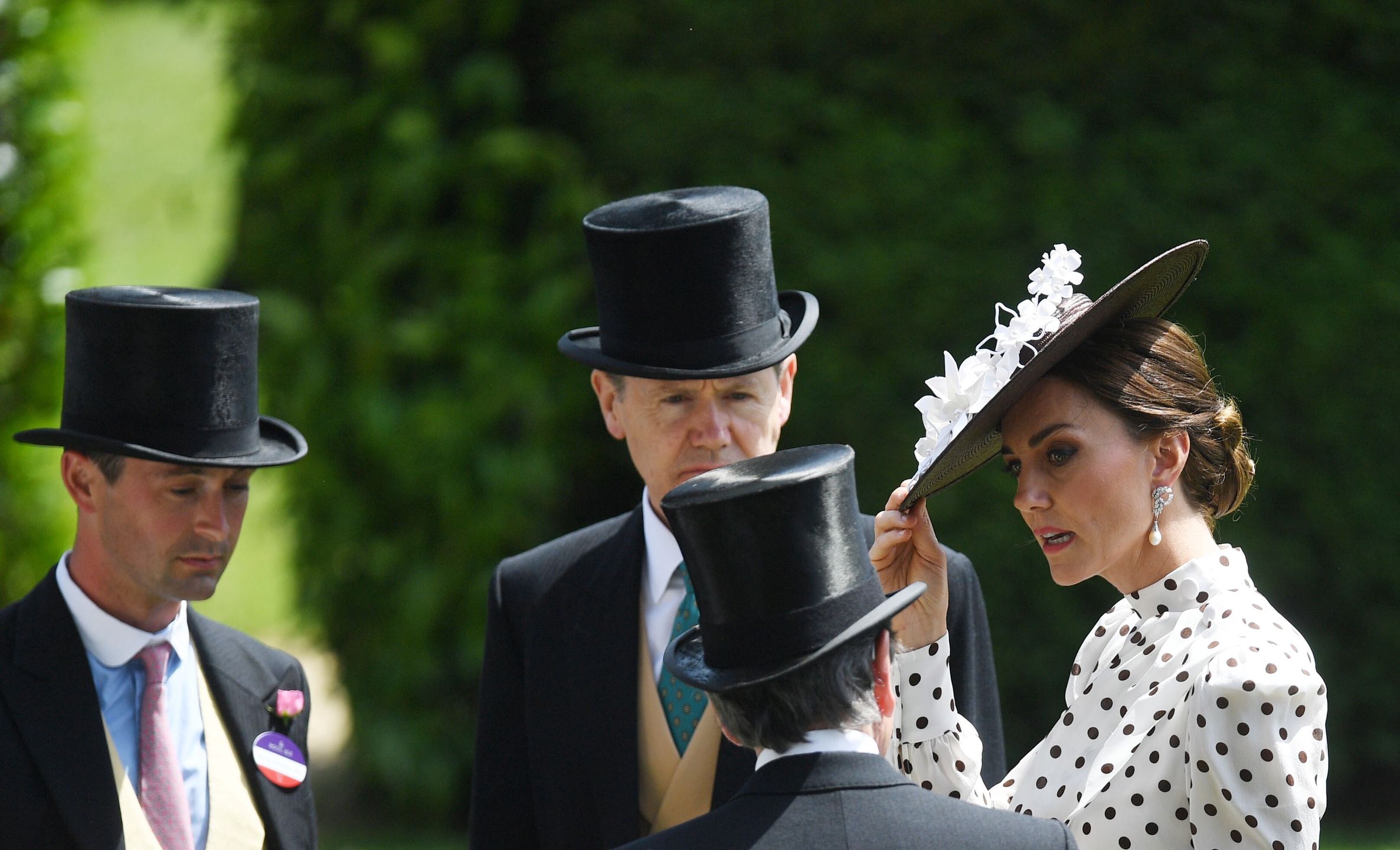 Książę William i księżna Kate na królewskich wyścigach konnych w Ascot 