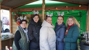 Grabowo nad Prosną: Bożonarodzeniowy klimat na rynku. Za nami wyjątkowy jarmark