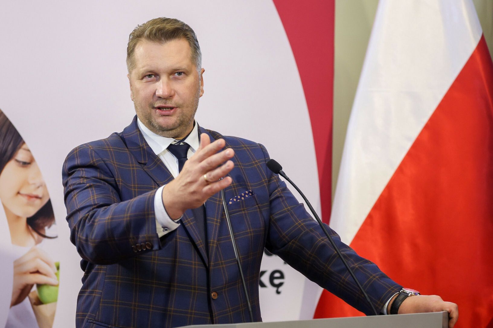 Przemys?aw Czarnek o kolejnej edycji programu Poznaj Polsk?02.09.2022 Warszawa Konferencja ministra edukacji Przemyslawa Czarnka nt programu "Poznaj Polske" 
fot Jacek Dominski/REPORTER
n/z: Przemyslaw CzarnekJacek Dominski/REPORTER
