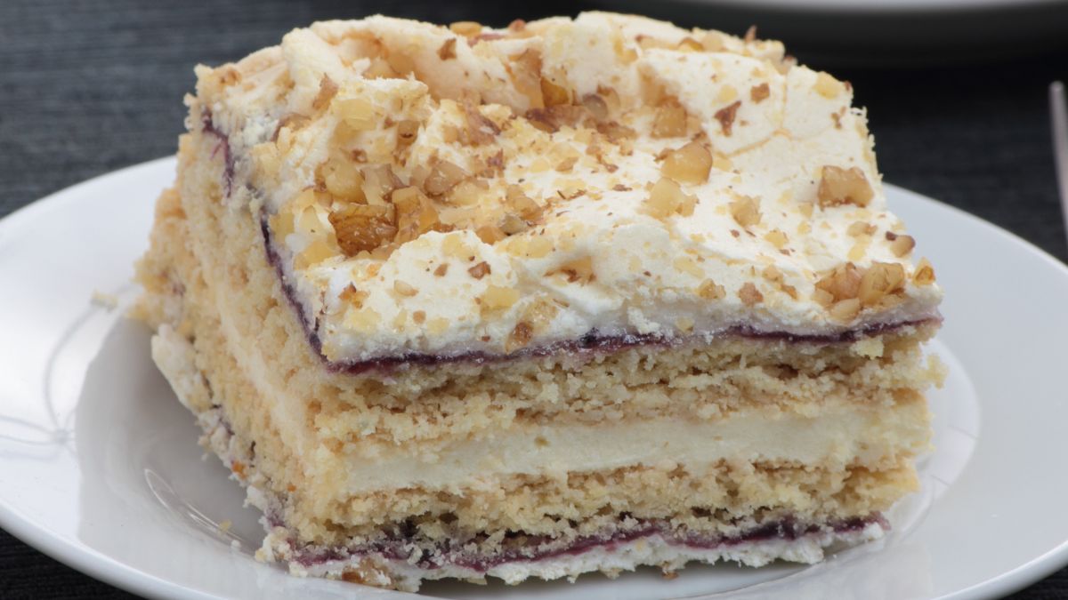 Ciasto warstwowe bez pieczenia