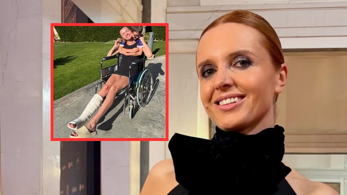 Katarzyna Burzyńska doznała kontuzji w trakcie ferii.