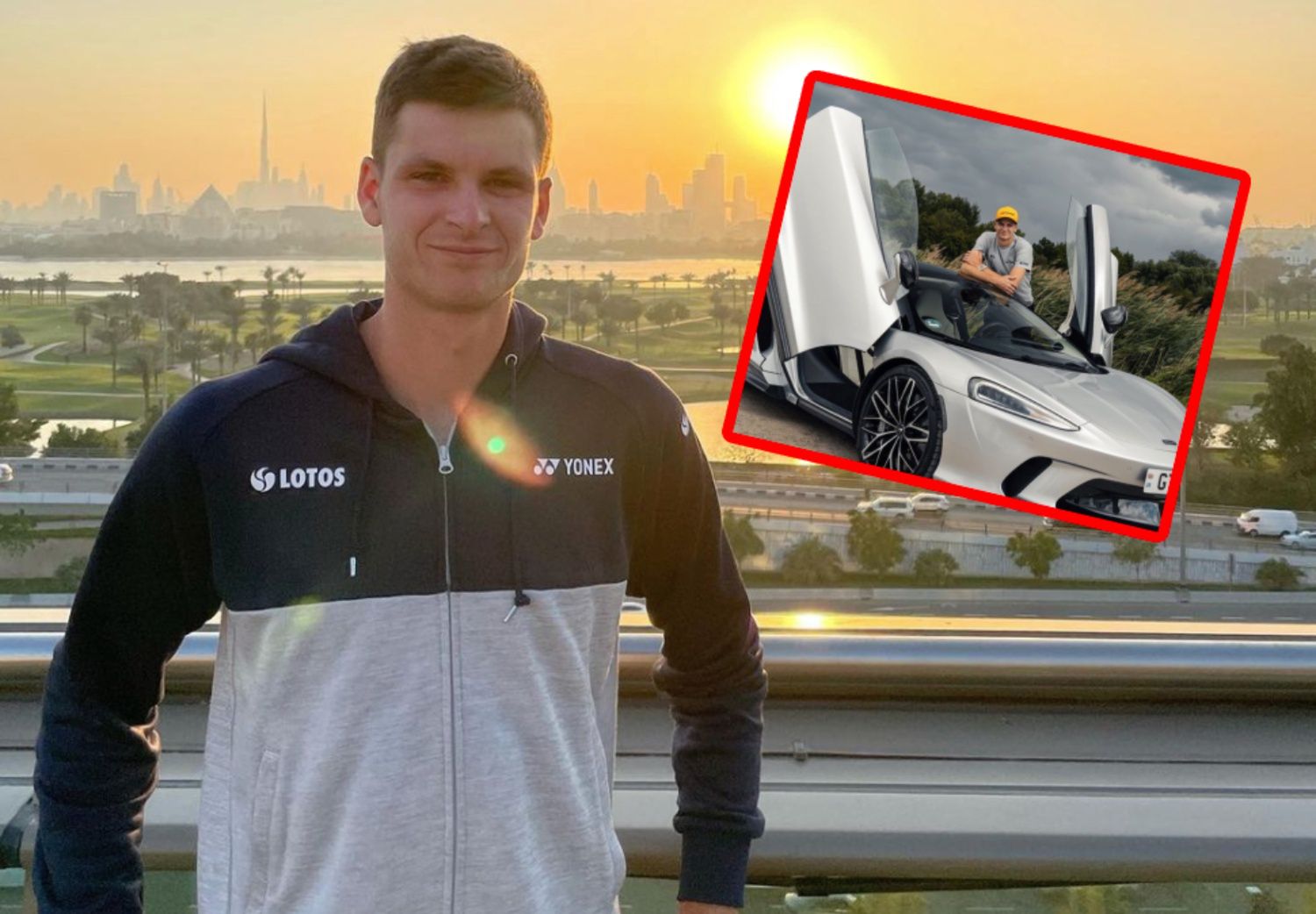 Hubert Hurkacz jeździ autem za ponad milion! Rozpędza się do 330 km/h