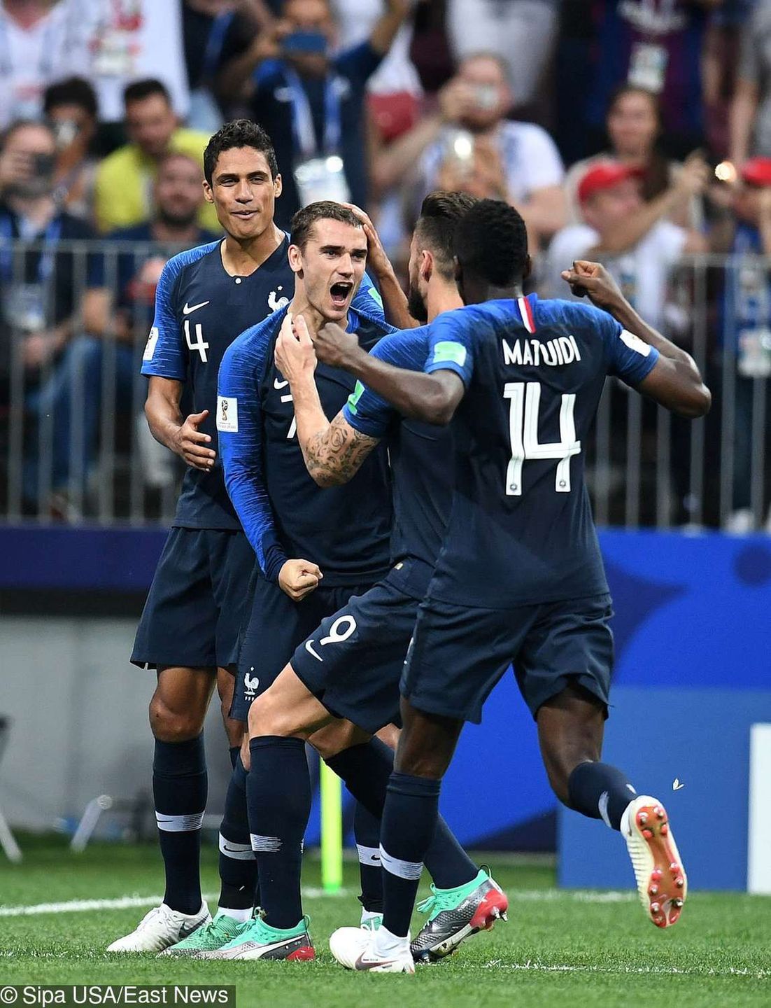FINAŁ Mundial 2018 - Francja - Chorwacja 2 - 4