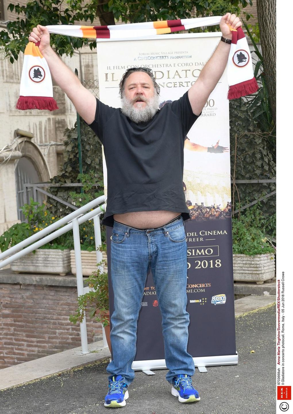 Russell Crowe sporo przytył