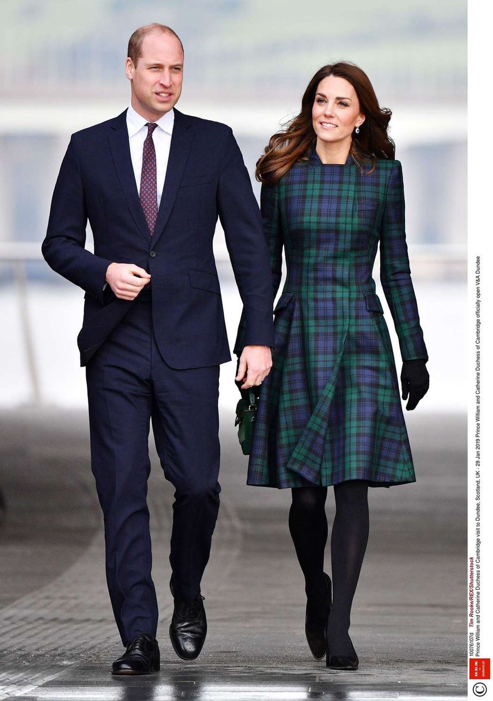 Księżna Kate i książę William w Dundee