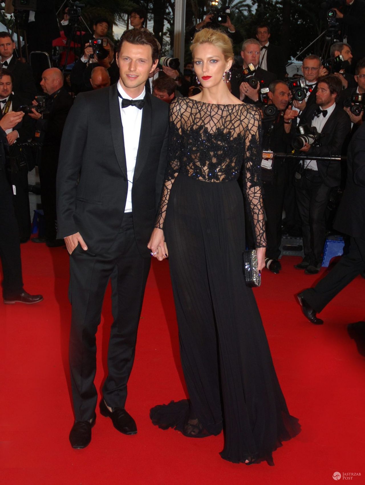 Anja Rubik i Sasha Knezević, festiwal w Cannes 2012 (fot. ONS)