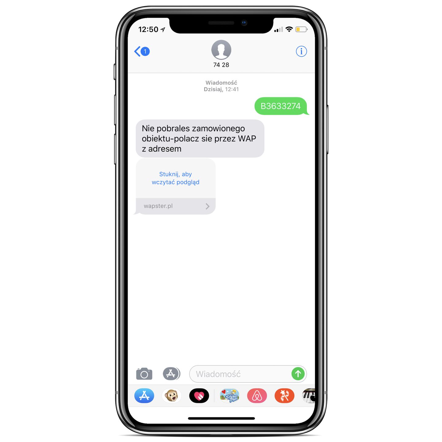 Jest rok 2018, a ja właśnie kupiłem tapetę na telefon wysyłając SMS-a za 4 zł + VAT 4