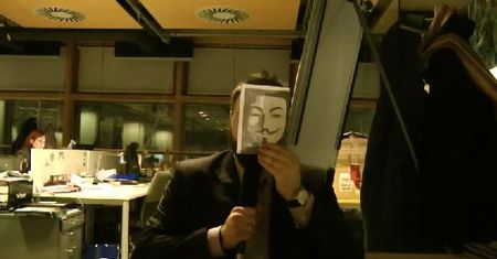 Dniówka 24.01.2012 - prawie jak Anonymous