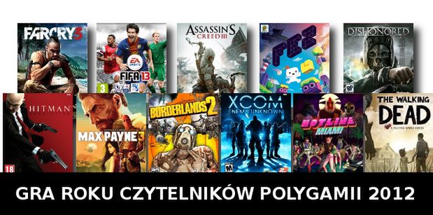 Gra Roku Czytelników Polygamii 2012 - 16 gier za nami!