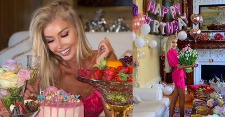 Julia Dybowska świętuje trzydziestkę w londyńskiej rezydencji 60-letniego chłopaka-miliardera (FOTO)