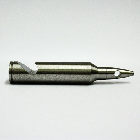 Bottle Opener Bullet Keychain