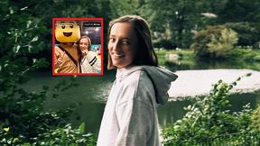 Świątek z postacią z Lego? Wszystko jasne