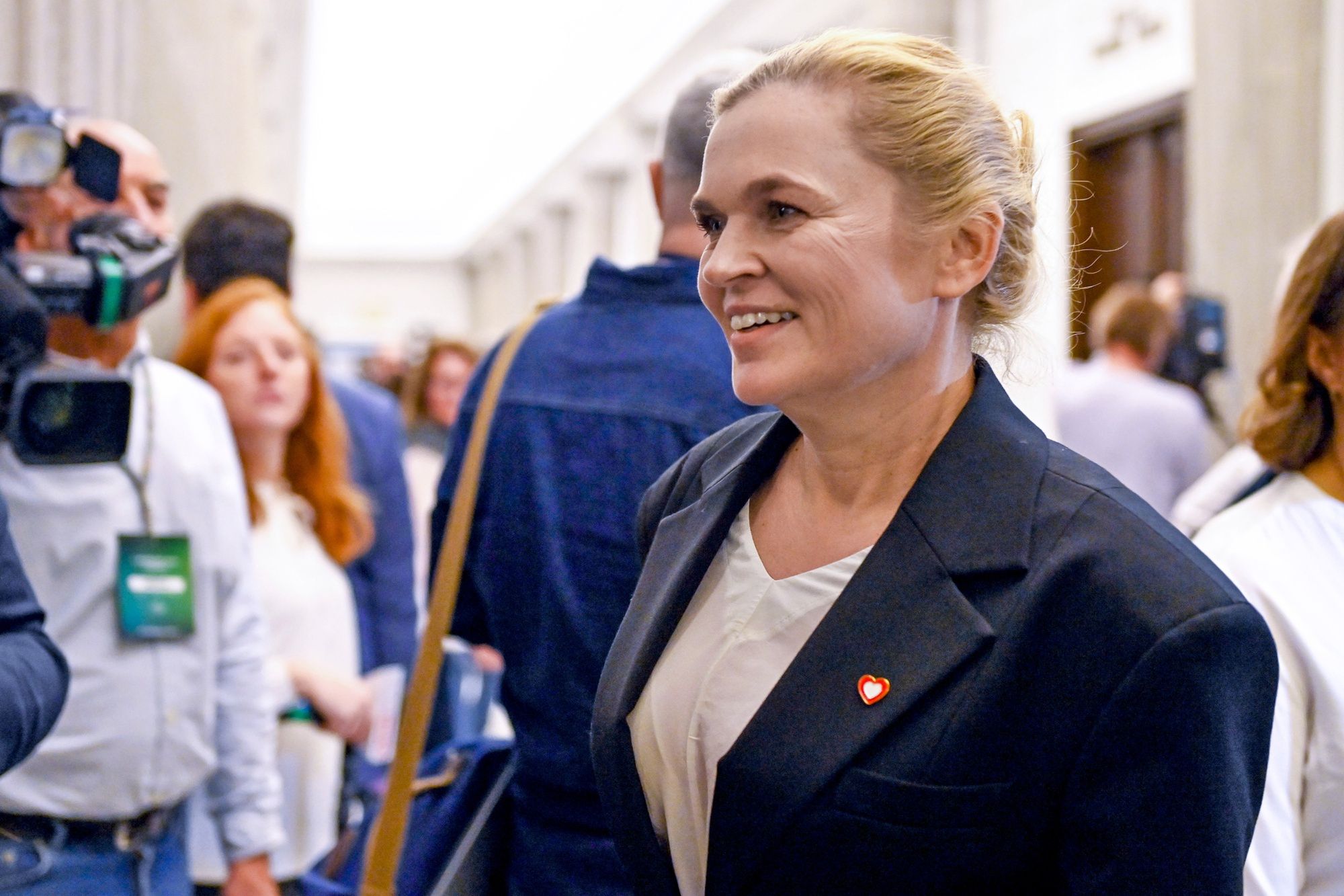 Barbara Nowacka lata temu występowała w popularnym programie