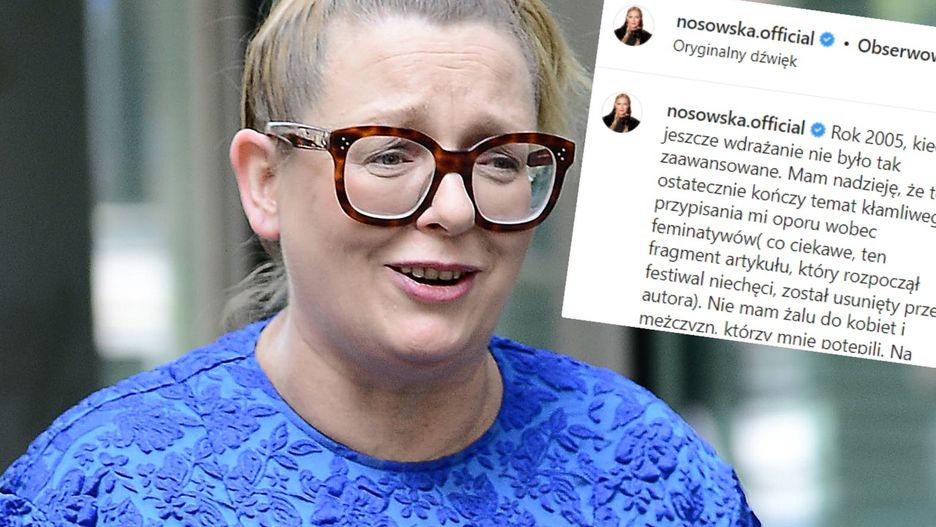 Katarzyna Nosowska wspomniała, że feminatywy ją nudzą. Teraz doprecyzowała, że nie jest ich przeciwniczką