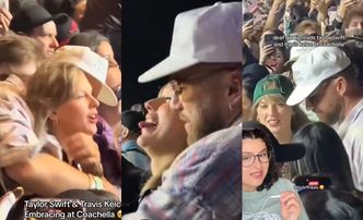 Beztroska Taylor Swift SZALEJE na Coachelli z ukochanym wśród festiwalowiczów. Fani w szoku: "Nagle nie boi się TŁUMU?" (WIDEO)