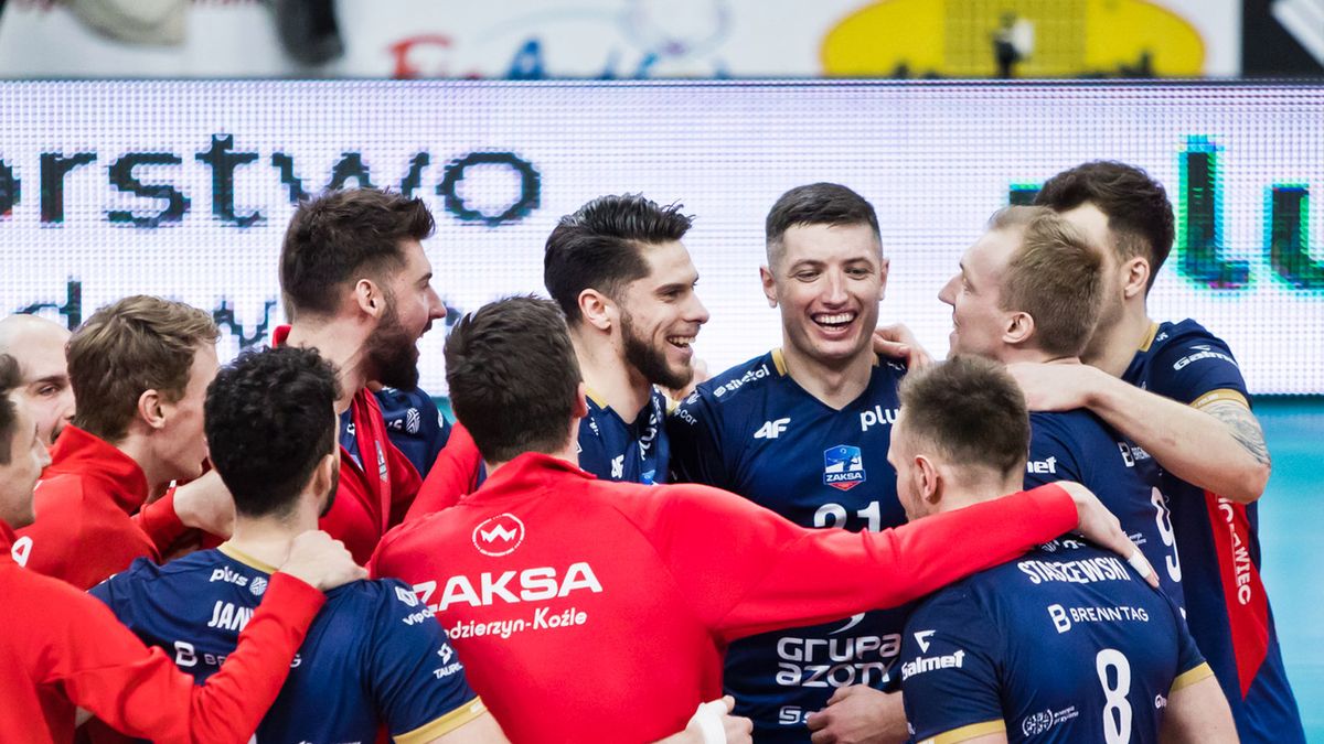 WP SportoweFakty / Tomasz Fijałkowski / Na zdjęciu: Grupa Azoty ZAKSA Kędzierzyn-Koźle