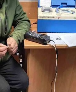 Po ośmiu piwach pojechał po żonę. Zatrzymany drwił z policjantów