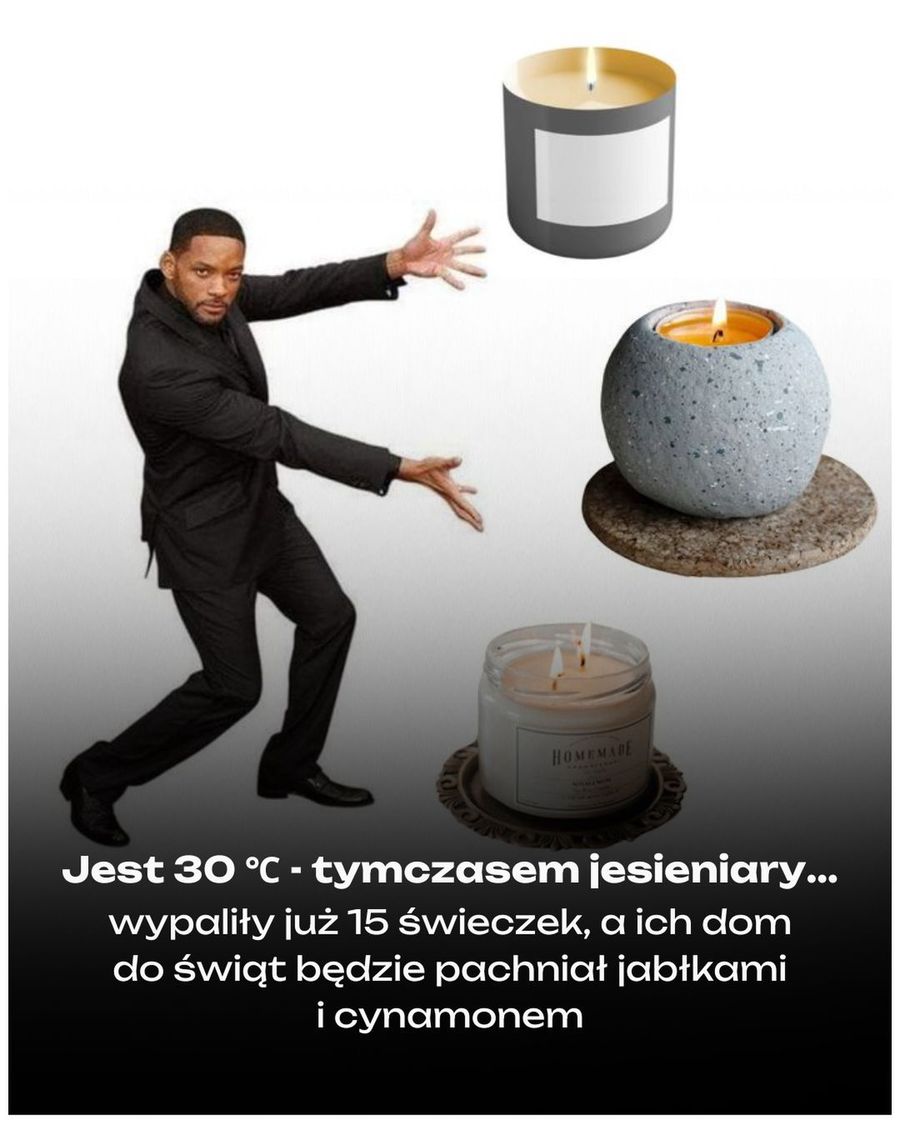 Jest 30 ℃, tymczasem jesieniary...