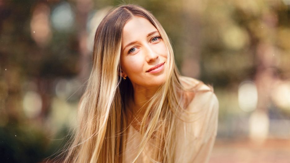 piękna blondynka