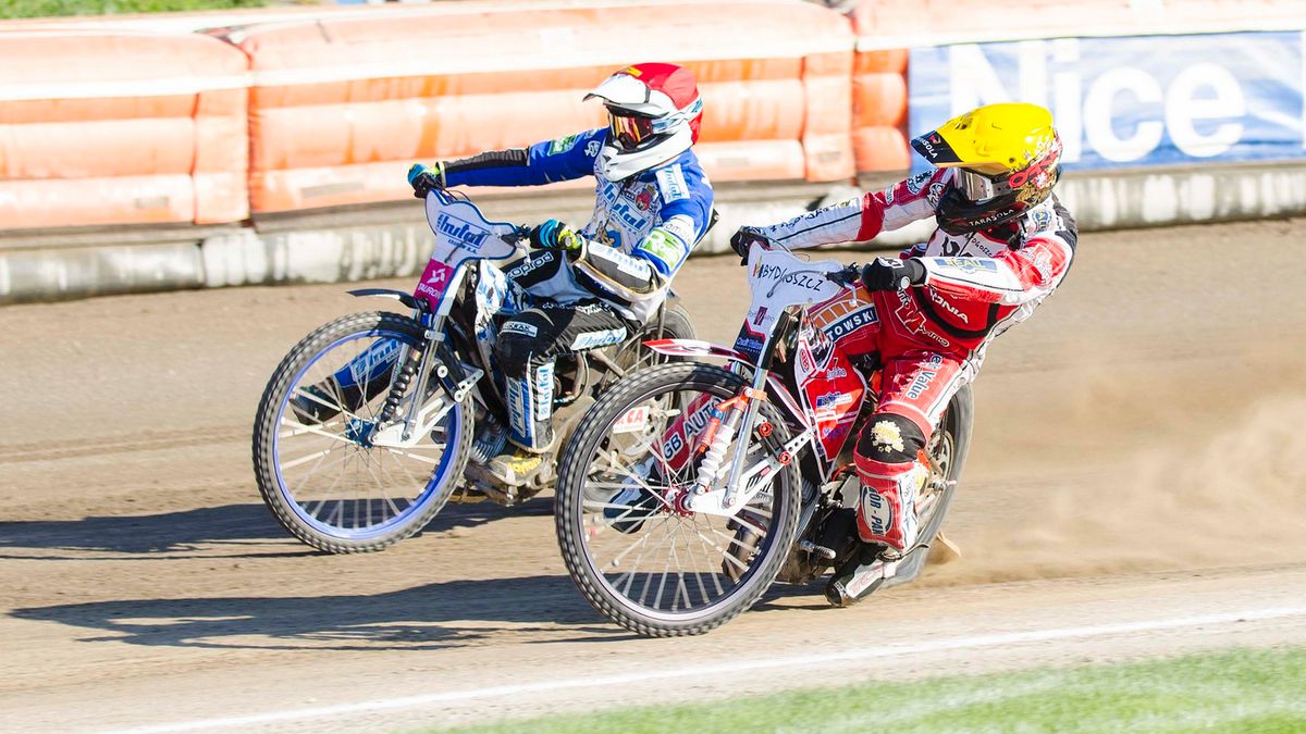 WP SportoweFakty / Karol Słomka / Edward Mazur (w czerwonym kasku)