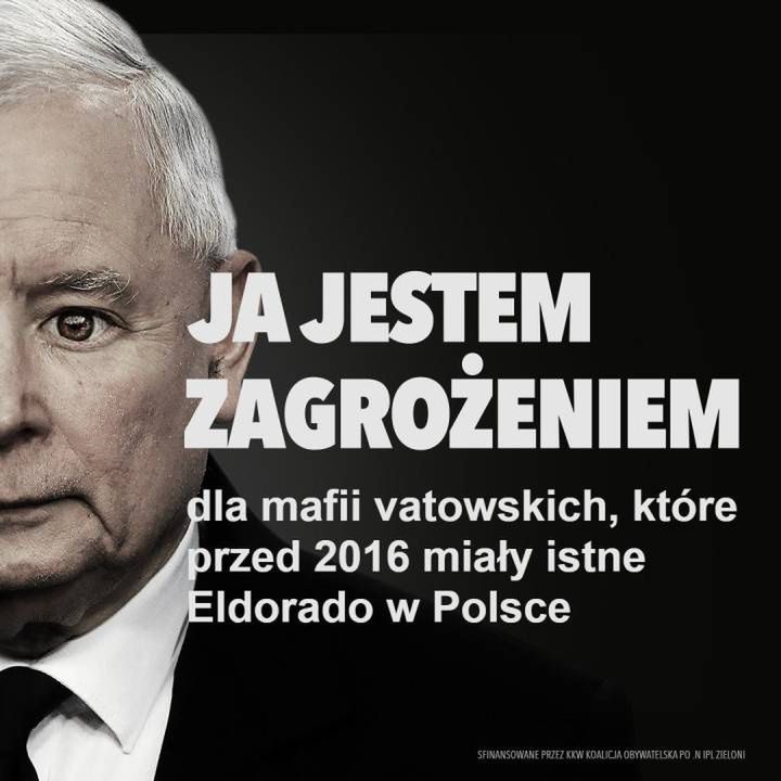 KO zdecydowała się na usunięcie generatora grafik z Kaczyńskim
