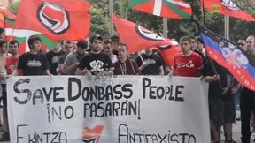 Polityczny skandal na MŚ w koszykówce. Antyukraińskie protesty przed halą w Bilbao