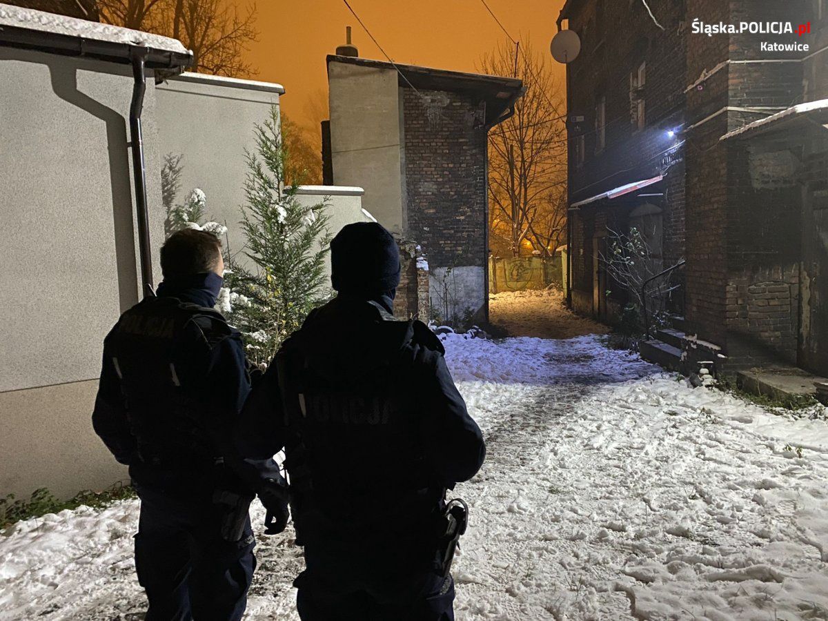 Akcja służb w Katowicach