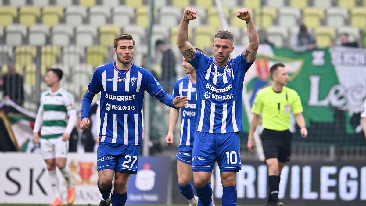 PAP / Marcin Gadomski / Na zdjęciu: Górnik Zabrze wygrał w Gdańsku 2:1