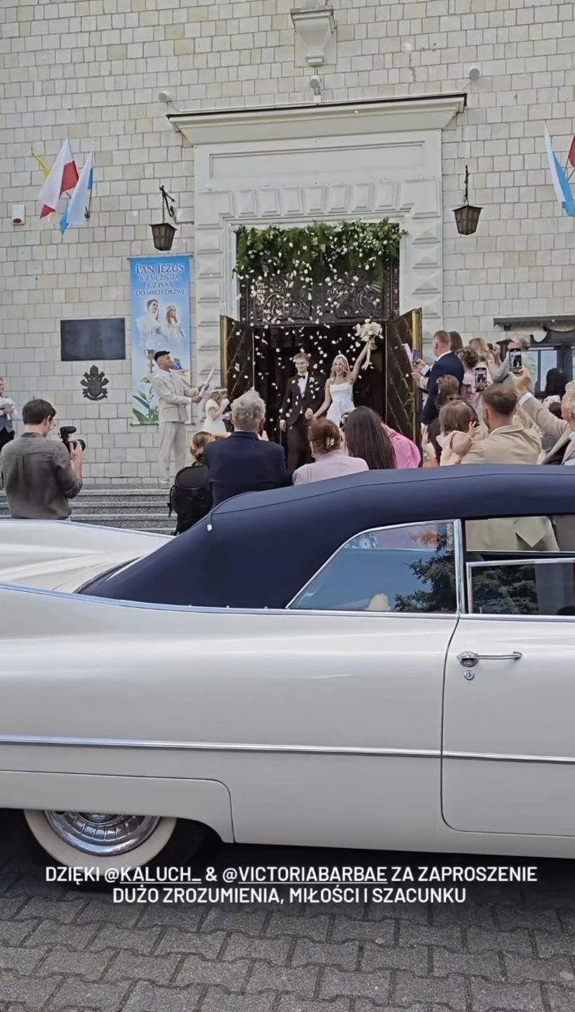 Tak wyglądał ślub Wiktorii Baranik i Kamila Kalucha