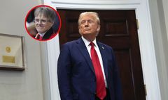 Poruszenie po nabożeństwie. Trump ostro o słowach biskupki