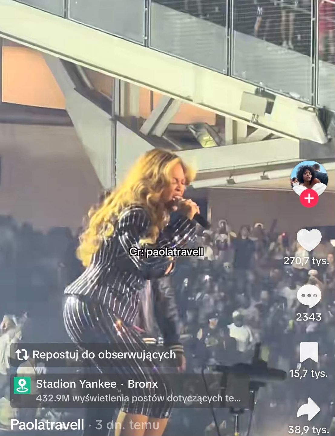 Beyonce na koncercie Jaya-Z
