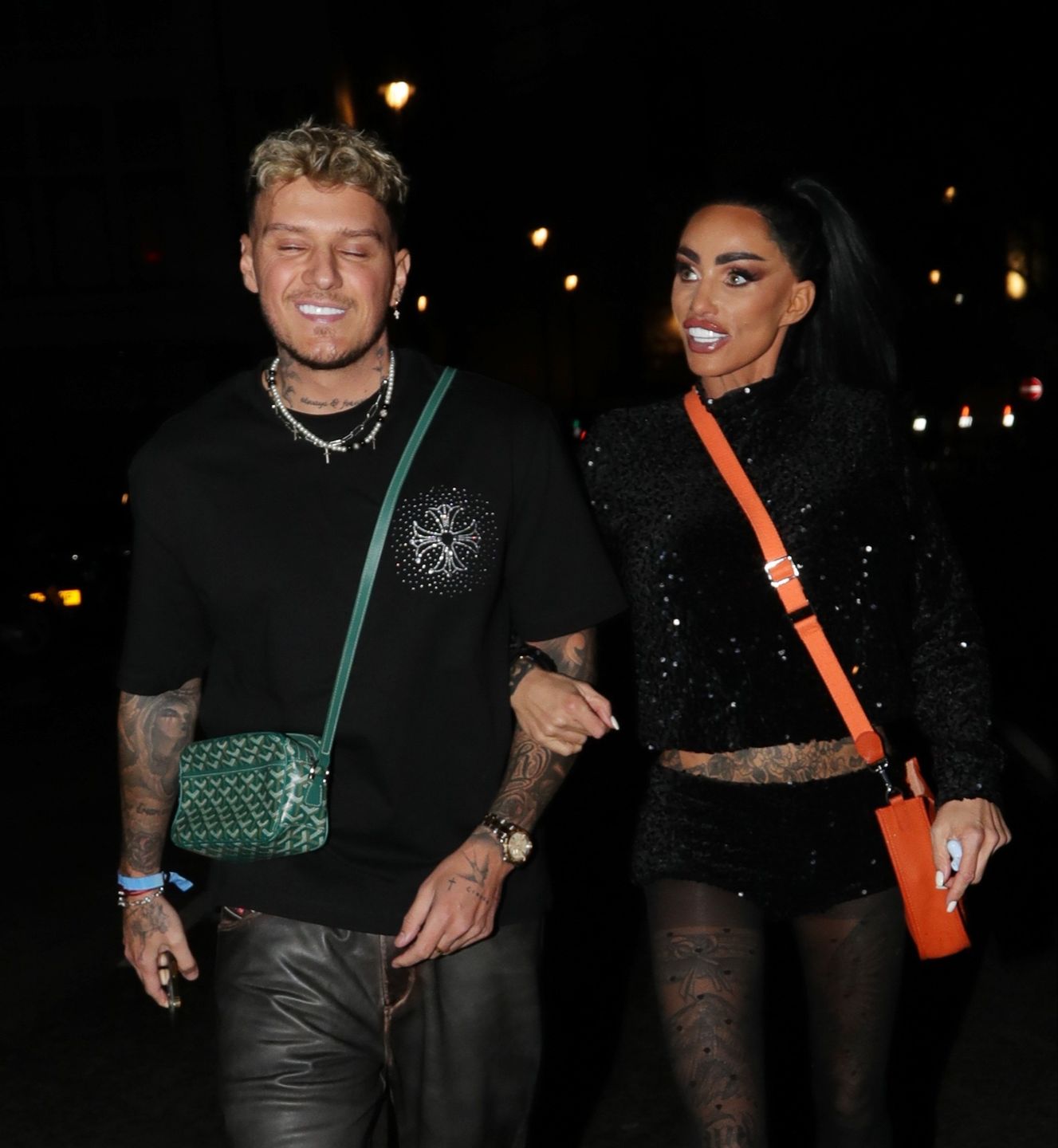 Katie Price na premierze 25. sezonu "Ekipy z Newcastle"