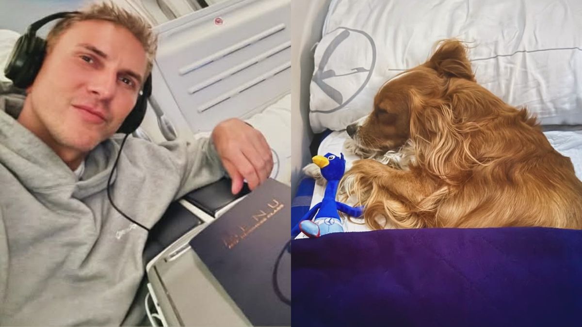 Krzysztof Gojdź zasponsorował pieskowi przelot biznes-klasą