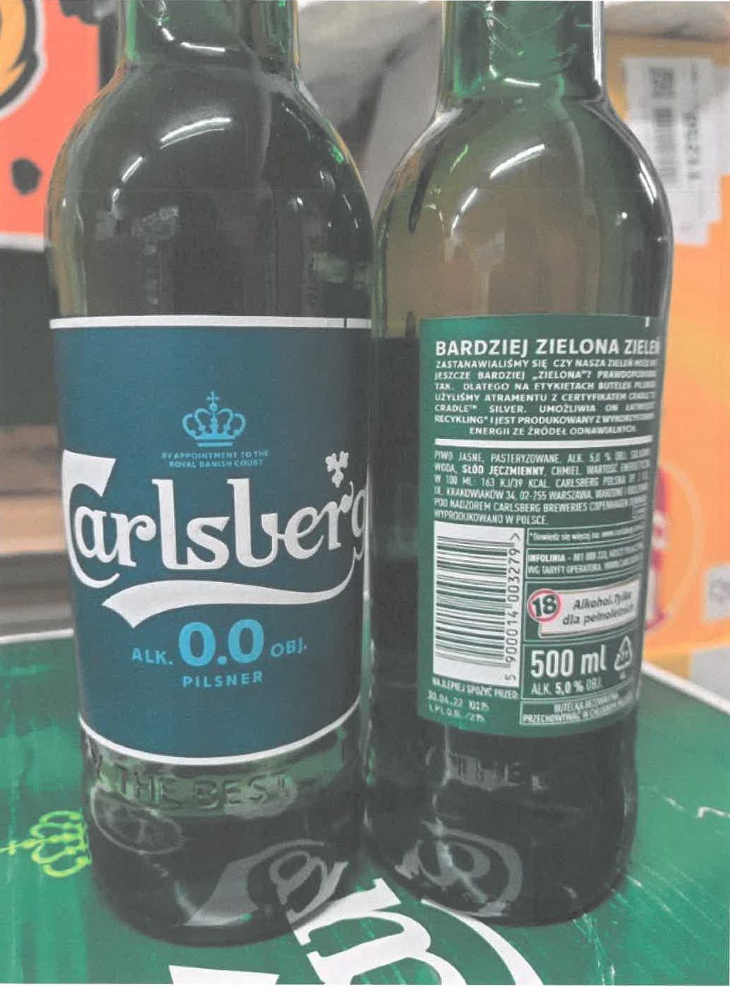 Ostrzeżenie GIS ws. piwa Carlsberg 