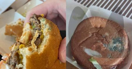 Rosyjska podróbka McDonald's sprzedaje spleśniałe burgery