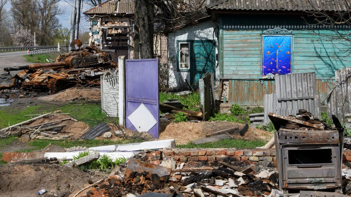 Rosjanie przekształcili gospodarstwo w kostnicę. Zdj. ilustracyjne 