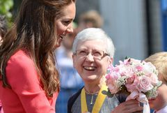 Księżna Kate z odwiedzinami u najmłodszych