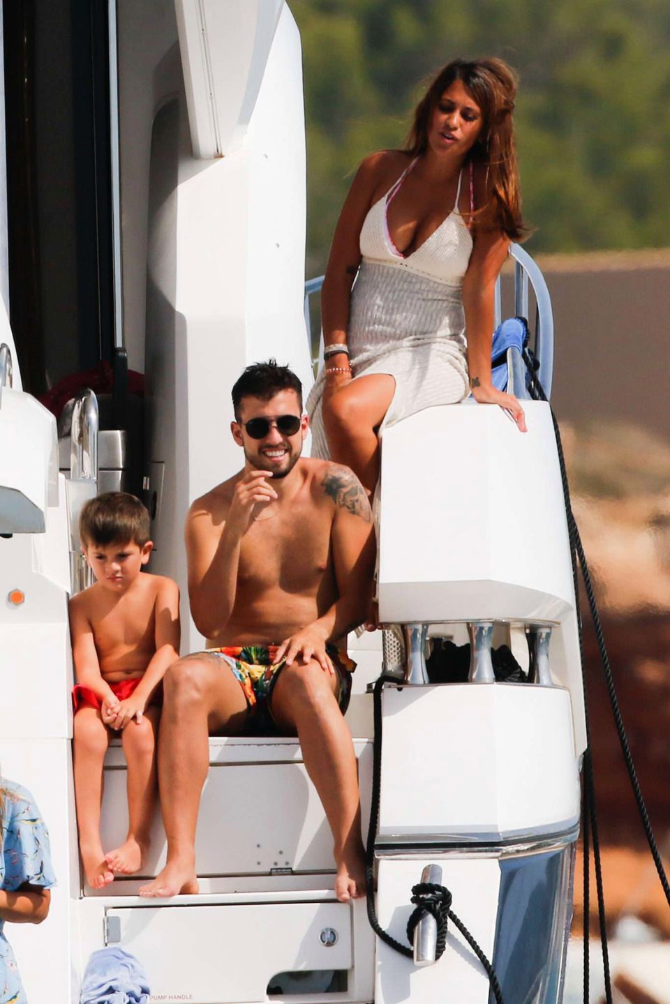 Leo Messi z rodziną na Ibizie