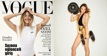Słynny "aniołek" Victoria's Secret wraca do pracy po ciąży