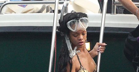 Rihanna na wakacjach!