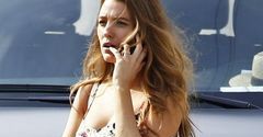Blake Lively bez makijażu