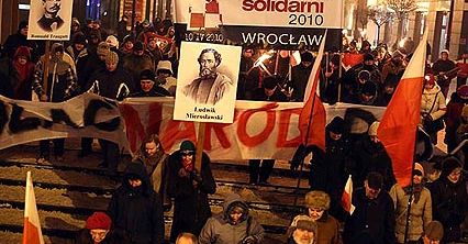 Solidarni 2010 uczcili Powstanie Styczniowe