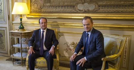 Unia energetyczna. Donald Tusk rozmawia z prezydentem Francji