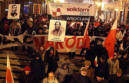 Solidarni 2010 uczcili Powstanie Styczniowe