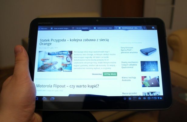 Motorola Xoom podkręcona do 1,7 GHz