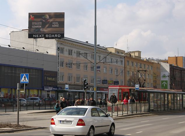 Reklama meczu żużlowego w Gdańsku-Wrzeszczu (fot. Grzegorz Rogalski)