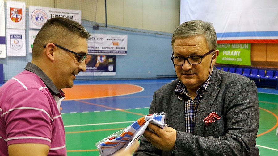 Materiały prasowe / KS Azoty Puławy / Na zdjęciu: Jerzy Witaszek (z prawej)