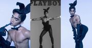Influencer Bretman Rock został pierwszym HOMOSEKSUALNYM mężczyzną na okładce "Playboya" (ZDJĘCIA)